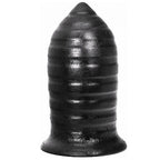 ALL BLACK - Analplug 16 cm