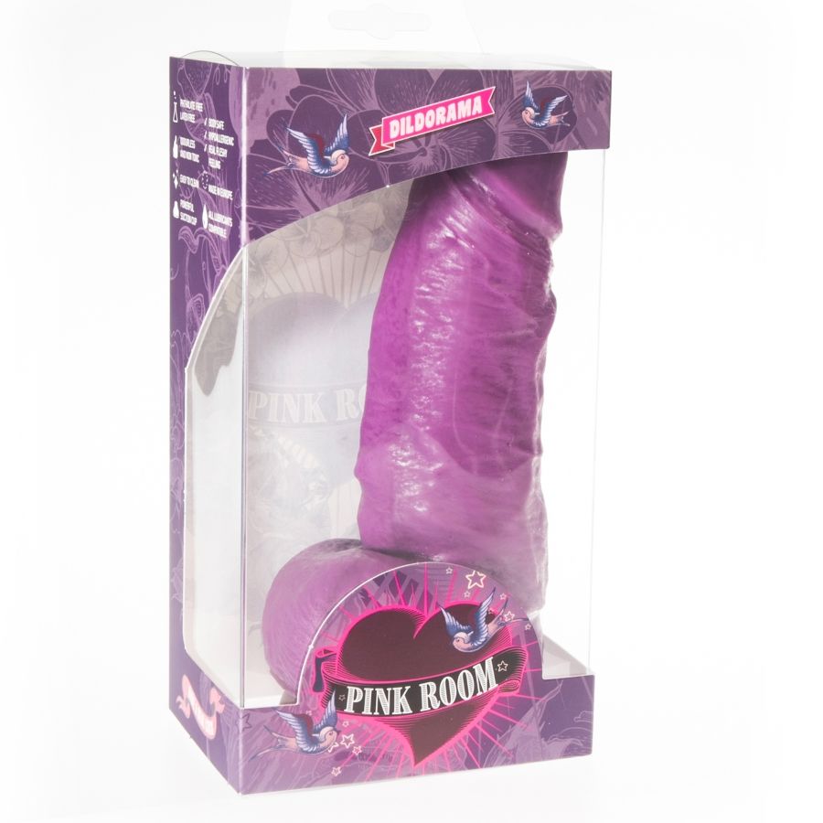 PINK ROOM - Dayan realistischer Dildo Lila, 17 cm