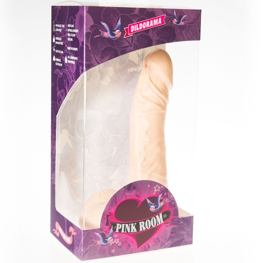 PINK ROOM - Eban realistischer Dildo Natur, 19 cm