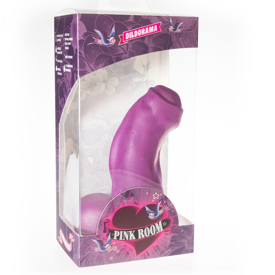 PINK ROOM - Nestor realistischer Dildo Lila, 16,5 cm
