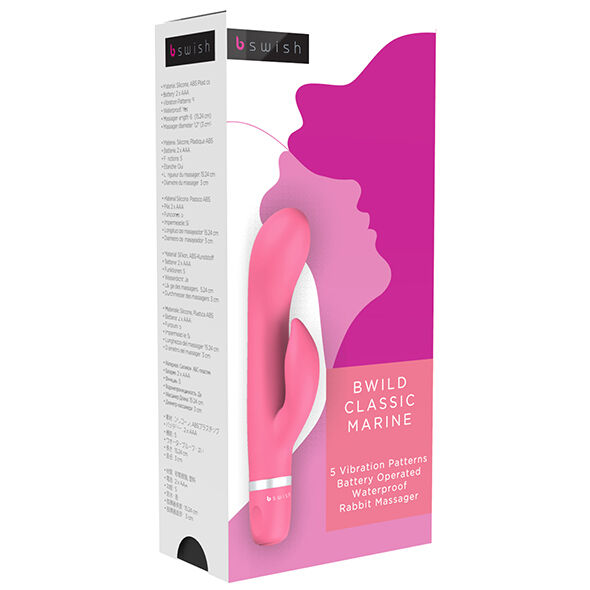 B SWISH - Bwild Classic Marine Rabbit-Vibrator Guave