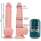 Rock Army - realistischer Premium Dildo SPITFIRE 21 x 4.62 CM