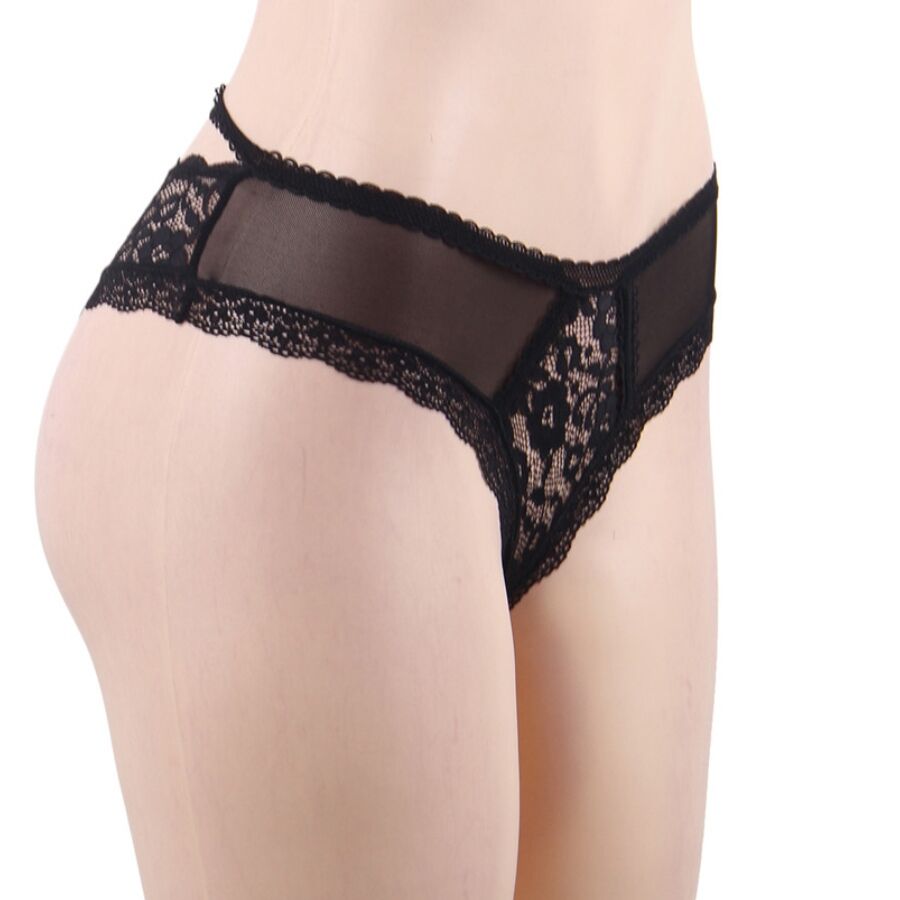 QUEEN LINGERIE – Höschen aus Blumenspitze