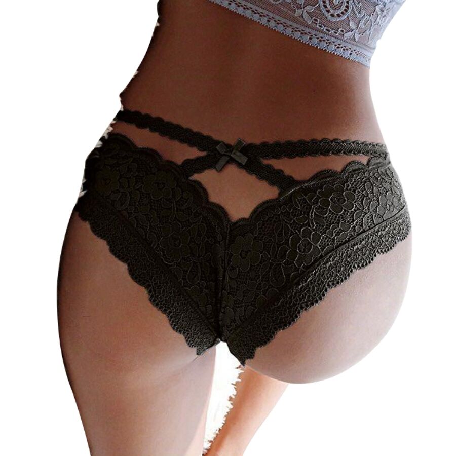 QUEEN LINGERIE – Höschen aus Blumenspitze