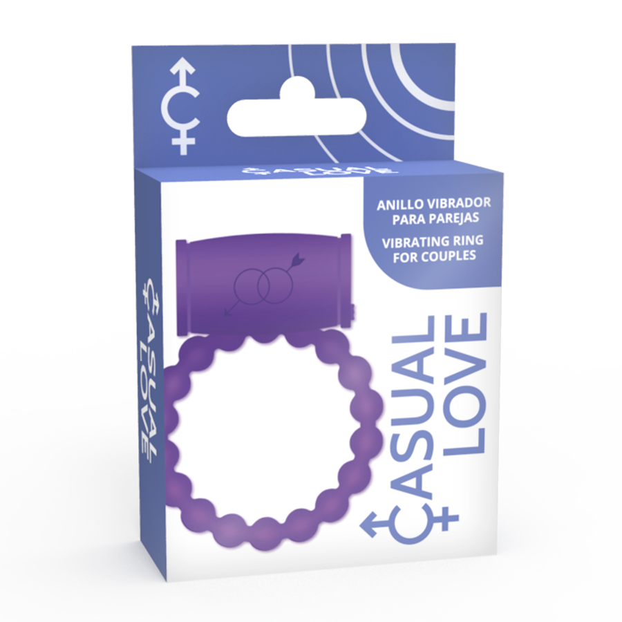 CASUAL LOVE - Paar-Vibrationsring Nr. 25 Violett