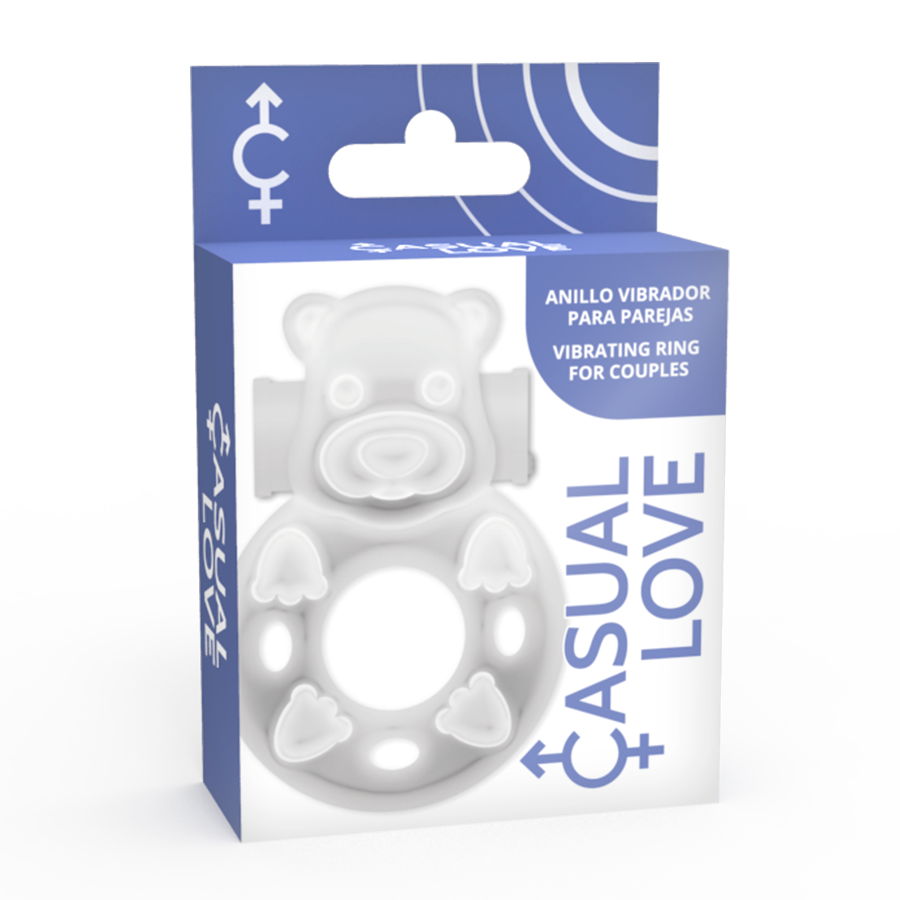 CASUAL LOVE - Rabbit-Vibrationsring Nr. 26 Transparent