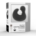 BLACK&SILVER - Duckymania wiederaufladbare Silikon Entenhülle stimulierend