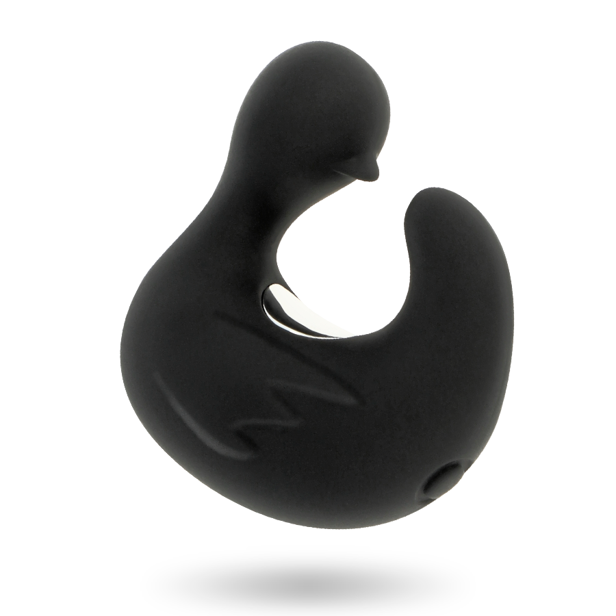 BLACK&SILVER - Duckymania wiederaufladbare Silikon Entenhülle stimulierend