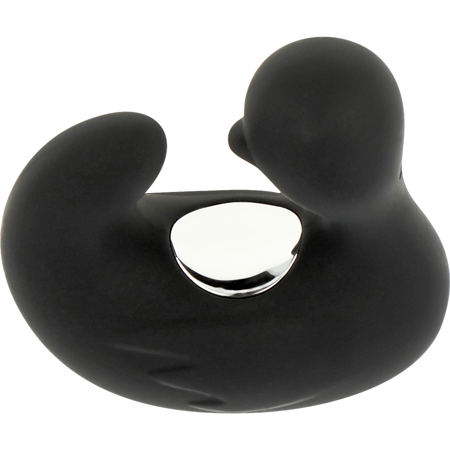BLACK&SILVER - Duckymania wiederaufladbare Silikon Entenhülle stimulierend