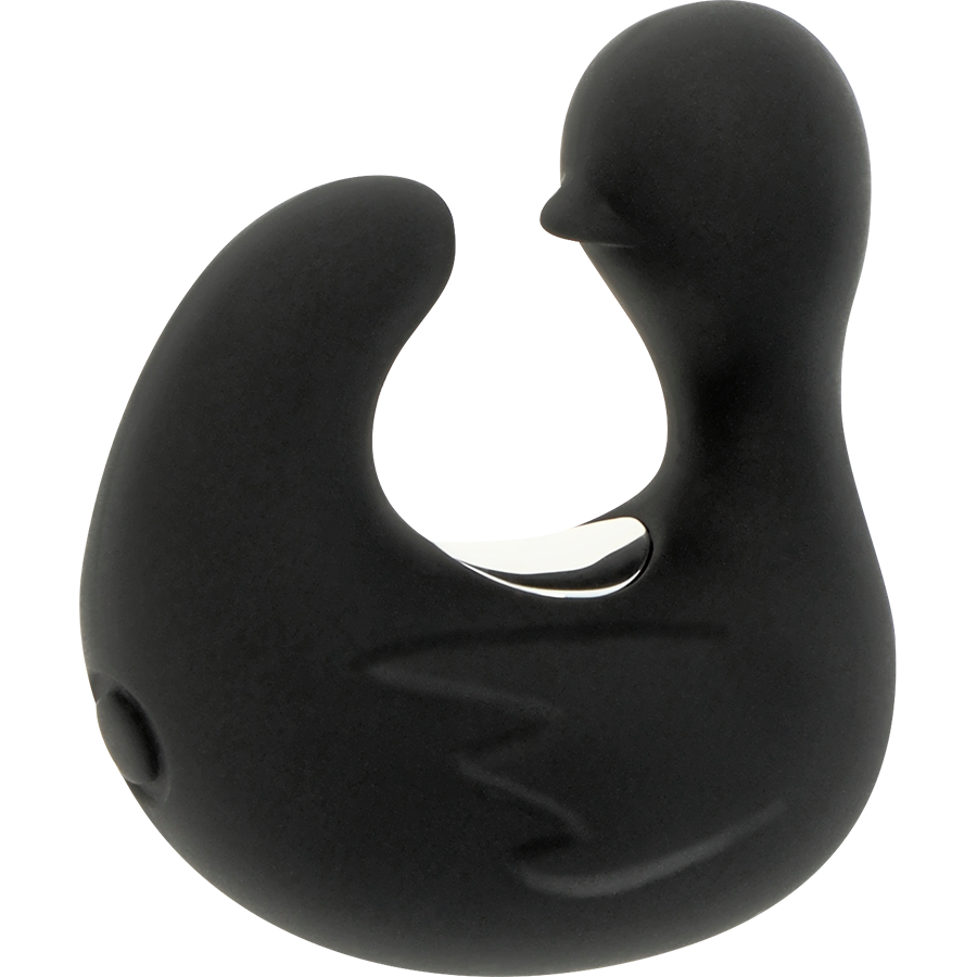 BLACK&SILVER - Duckymania wiederaufladbare Silikon Entenhülle stimulierend