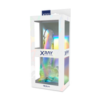 X RAY - Durchsichtiger Dildo mit Eiern 18.5 cm -Ø- 3.8 cm