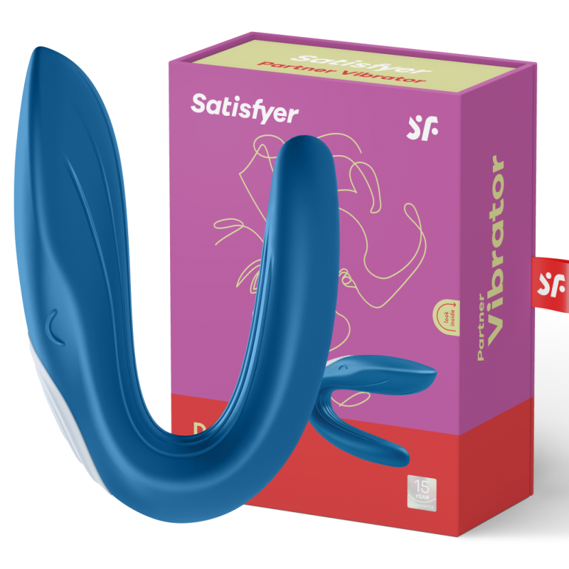 SATISFYER - Partner Toy Whale Vibrator stimuliert beide Partner kompakt