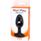 SEVEN CREATIONS - Roll Play Silikon-Analplug Mittel