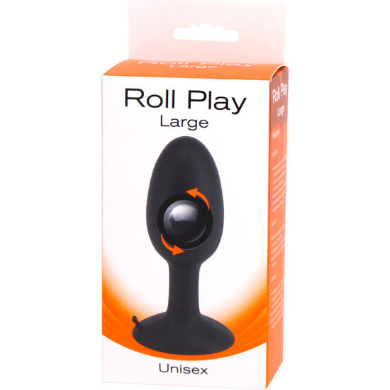 SEVEN CREATIONS - Roll Play Silikon-Analplug Groß