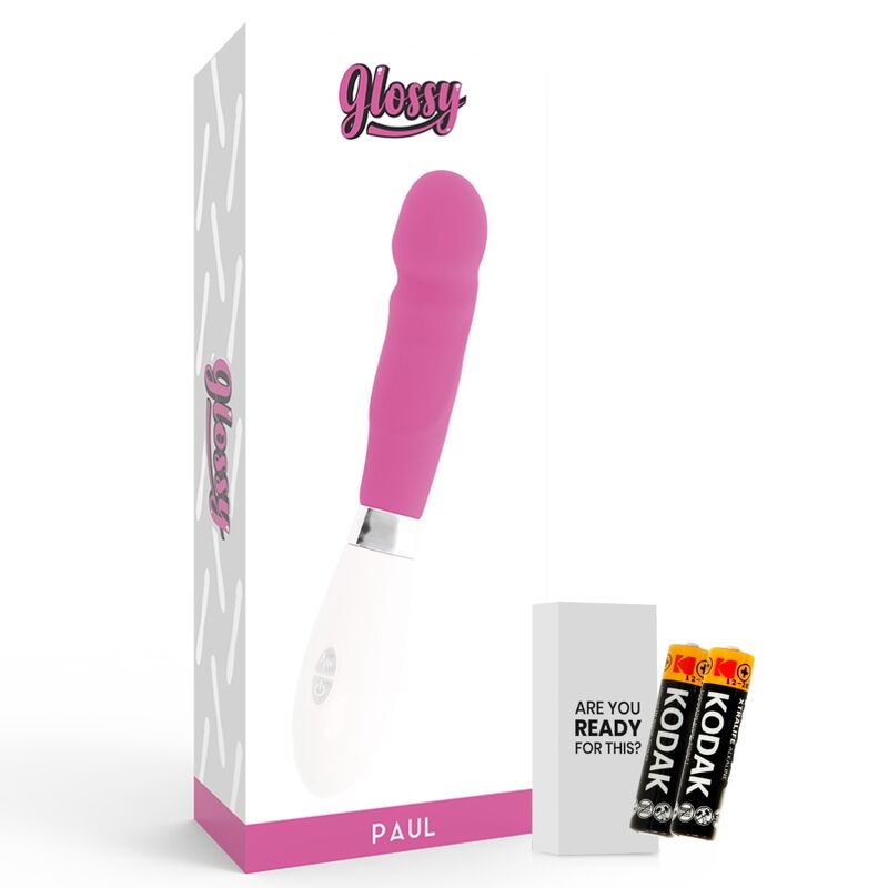 GLOSSY - Paul Vibrator Rosa