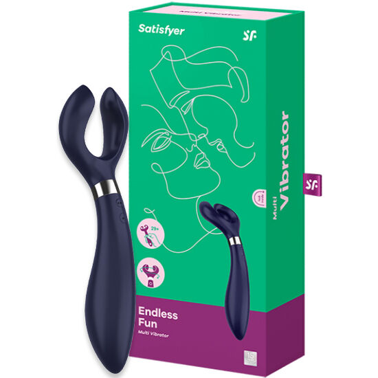 SATISFYER - Endless Fun Multi Vibrator 3 leistungsstark