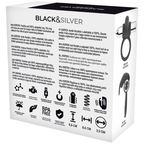 BLACK&SILVER - BURTON WIEDERAUFLADBARER RING 10 VIBRATIONSMODI