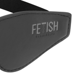 FETISH SUBMISSIVE – Kunstleder Maske mit Neopren Futter