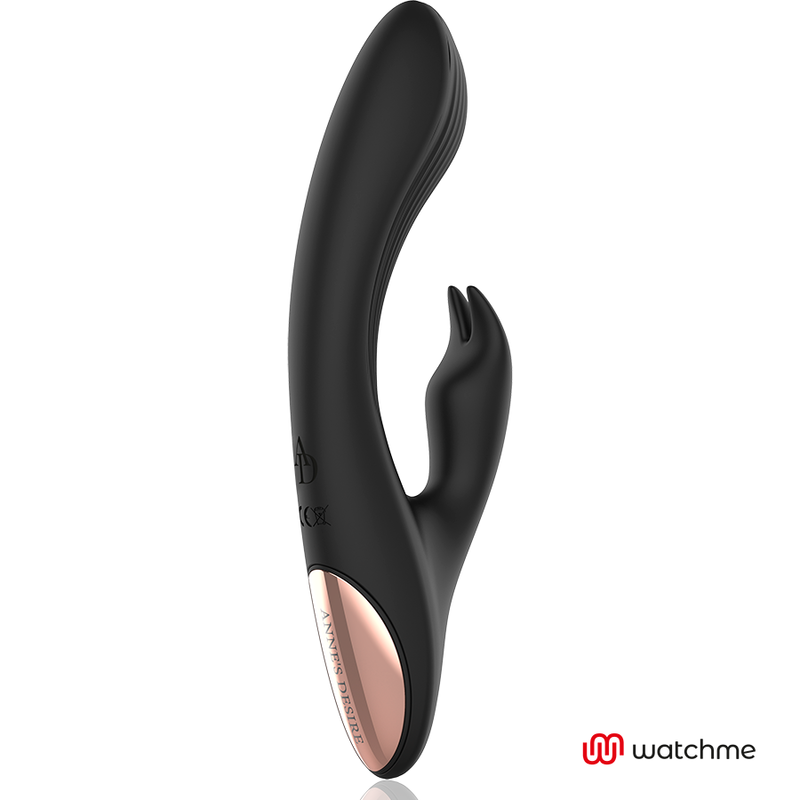 ANNE'S DESIRE - WatchMe Rabbit-Vibrator mit Fernbedienung Schwarz