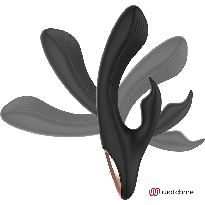 ANNE'S DESIRE - WatchMe Rabbit-Vibrator mit Fernbedienung Schwarz/Gold