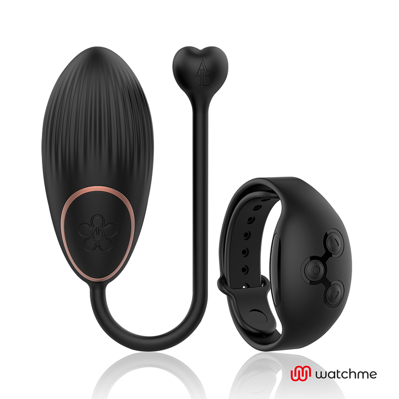 ANNE'S DESIRE - WatchMe Vibrations-Ei mit Fernbedienung Schwarz