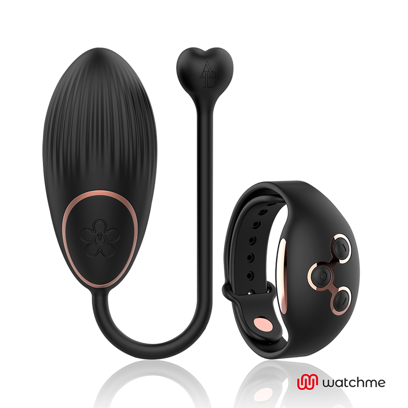 ANNE'S DESIRE - Egg Fernbedienungstechnologie WatchMe Schwarz Gold diskret