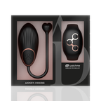 ANNE'S DESIRE - Egg Fernbedienungstechnologie WatchMe Schwarz Gold diskret