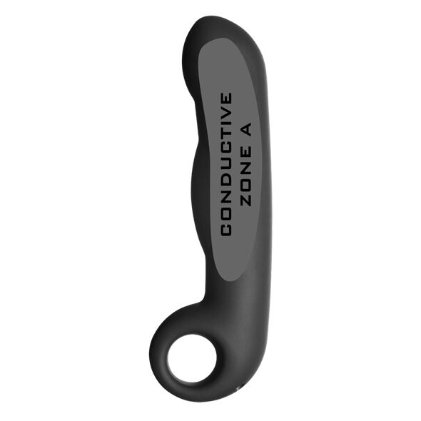 ELECTRASTIM – Ovid Silikon Dildo schwarz