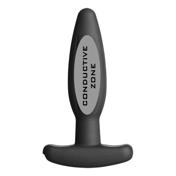 ELECTRASTIM – Silikon Rocker Butt Plug klein schwarz s