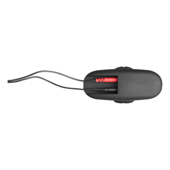 ELECTRASTIM – Silikon Rocker Butt Plug mittel schwarz