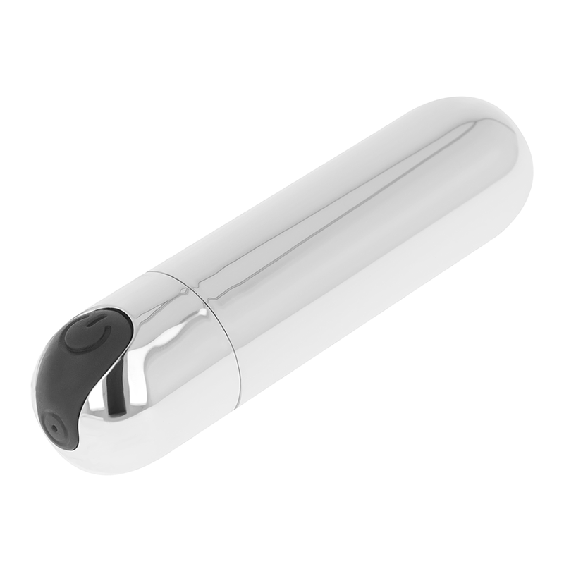 OHMAMA - Vibrierende Kugel Silber 8 cm kompakt