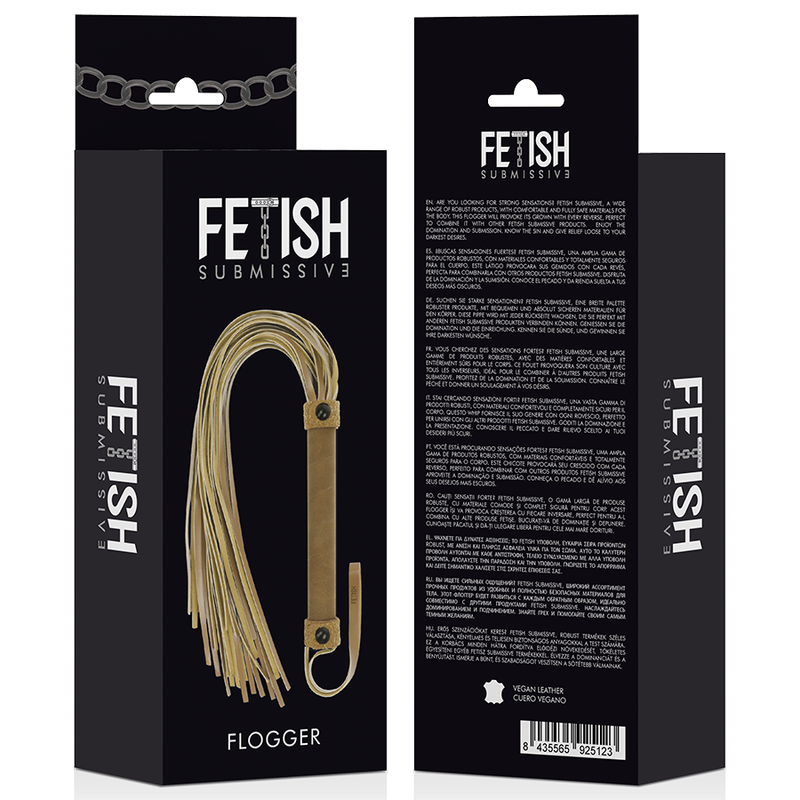 FETISH SUBMISSIVE – Peitsche aus Kunstleder