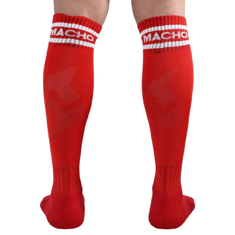 MACHO - Lange Socken Schwarz, Einheitsgröße