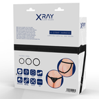 X RAY - Strap-On Gurt mit Silikonringen