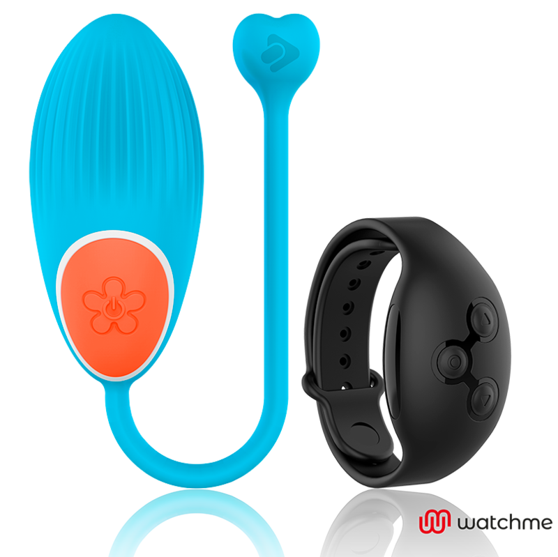 WEARWATCH - WatchMe Technologie Fernbedienung Egg Blue Jet diskret