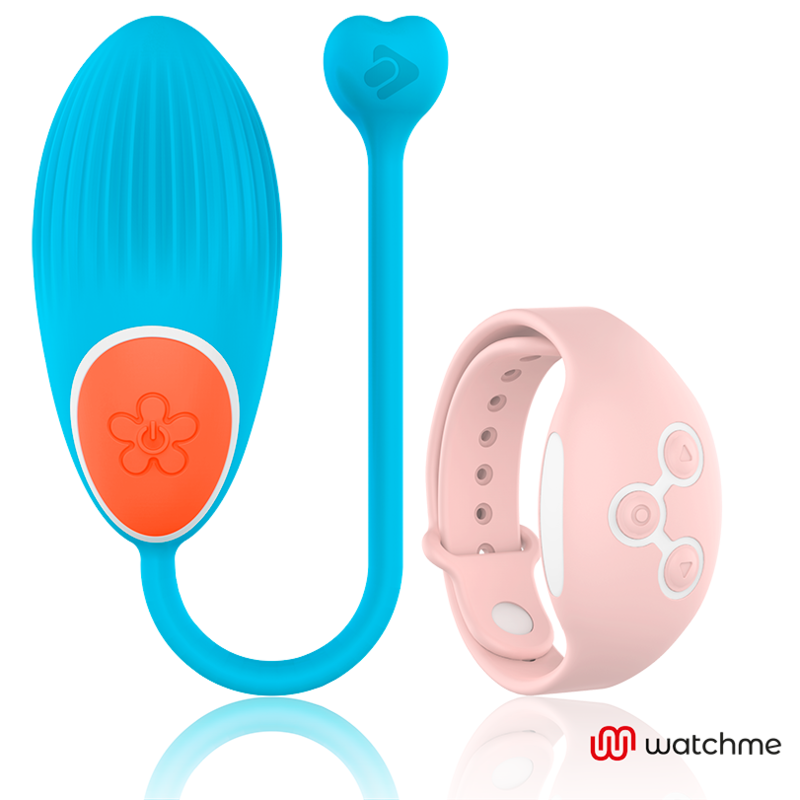 WEARWATCH - WatchMe Technologie Fernbedienung Ei Blau Rosa diskret