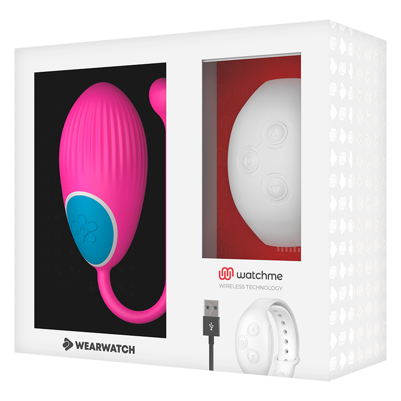 WEARWATCH - WatchMe Technologie Fernbedienung Egg Fuchsia Niveo diskret