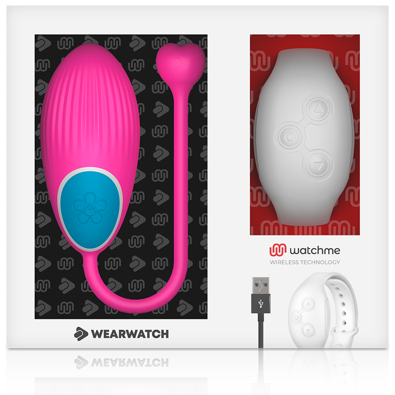 WEARWATCH - WatchMe Technologie Fernbedienung Egg Fuchsia Niveo diskret
