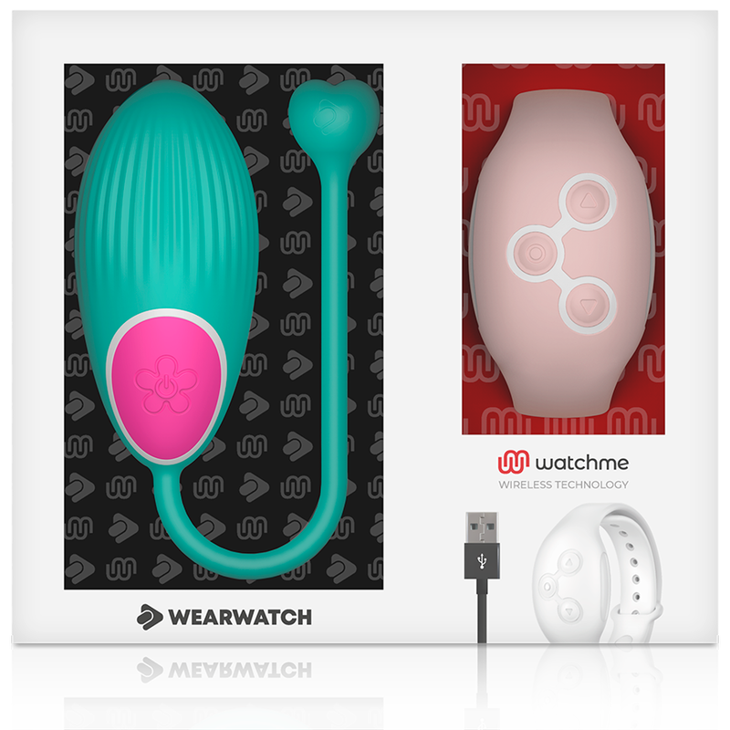 WEARWATCH - WatchMe Technologie Fernbedienung Ei Meerwasser Rosa diskret