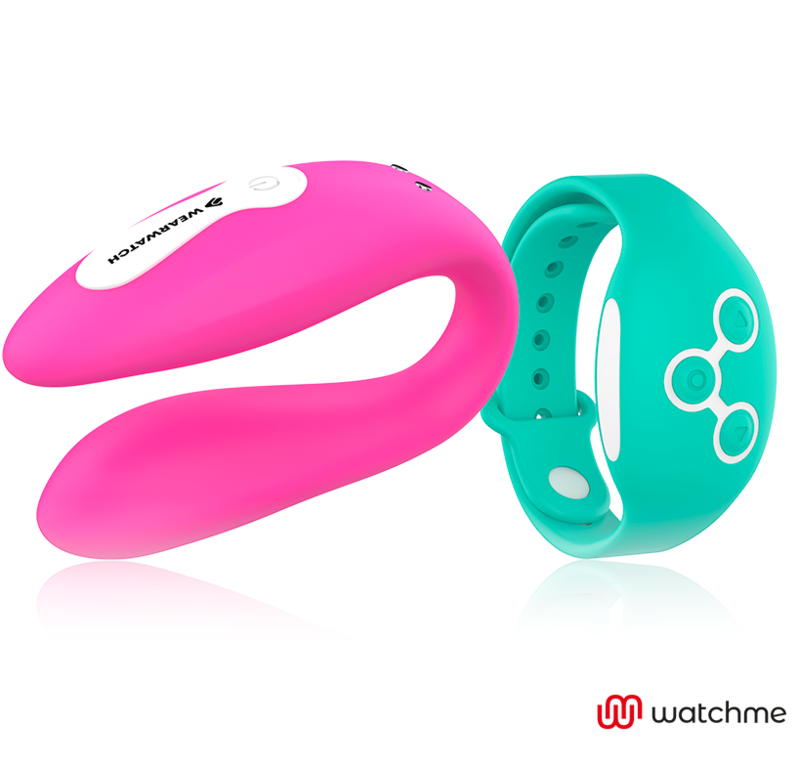 WEARWATCH - WatchMe Dual Technology Vibrator Fuchsia / Seawater