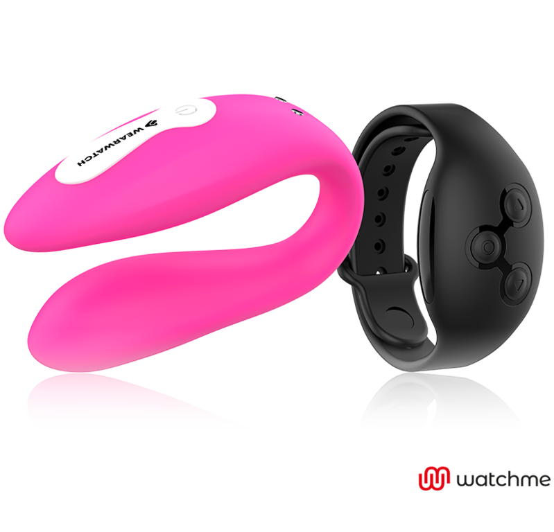 WEARWATCH - WatchMe Dual Technology Vibrator Fuchsia / Azabache
