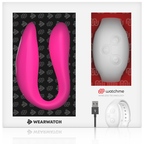 WEARWATCH - WatchMe Dual Technology Vibrator Fuchsia / Snow