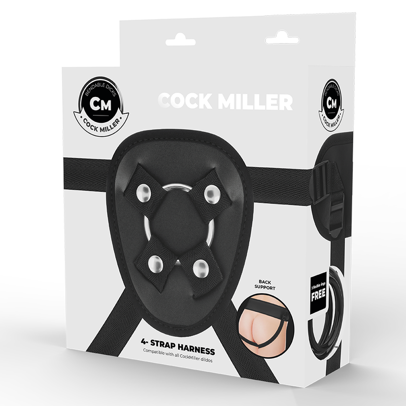 Cock Miller - Verstellbarer Gurt mit Ringen