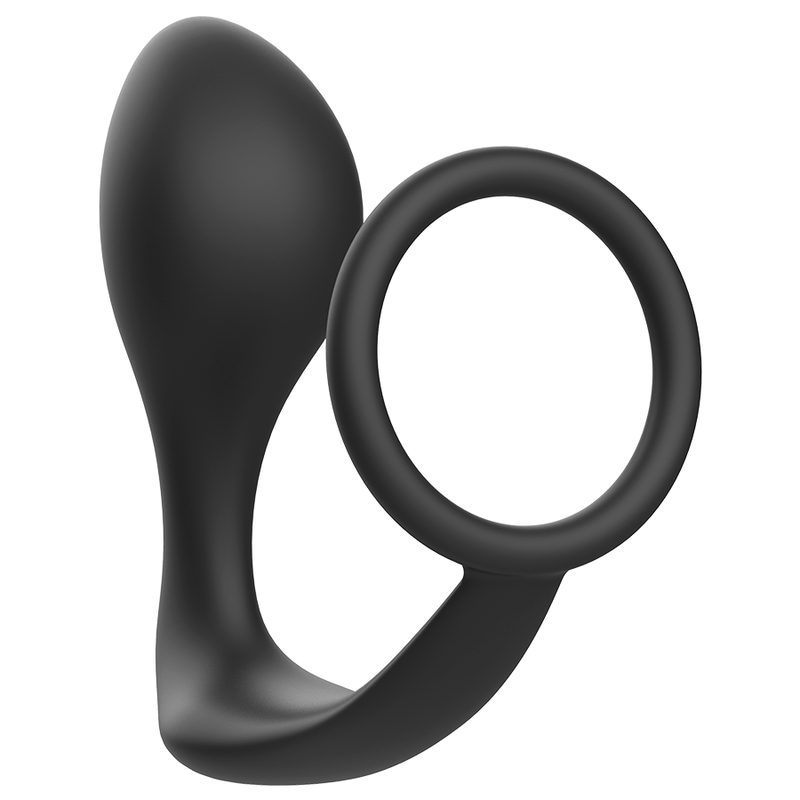 ADDICTED TOYS - Analplug mit schwarzem Silikonring