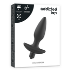 ADDICTED TOYS - Analplug-Massager mit Vibration Schwarz
